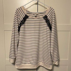 Motherhood Maternity Dressy Sweatshirt